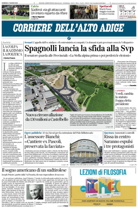 Cover of Corriere dell'Alto Adige
