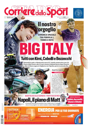 Cover of Corriere dello Sport (Campania)