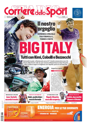 Cover of Corriere dello Sport (Nazionale)