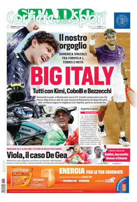 Cover of Corriere dello Sport Stadio (Firenze)