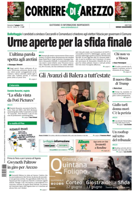 Cover of Corriere di Arezzo