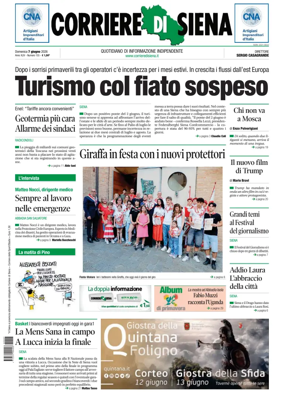 Cover of Corriere di Siena
