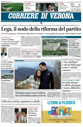Cover of Corriere di Verona