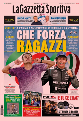 Cover of La Gazzetta dello Sport - Napoli