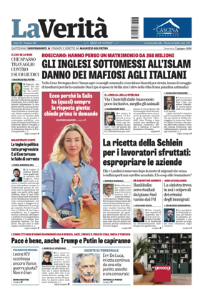Cover of La Verita (Italia)