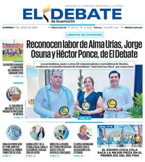 Cover of El Debate de Guamuchil