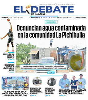 Cover of El Debate de Guasave