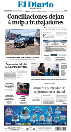 Cover of El Diario de Delicias