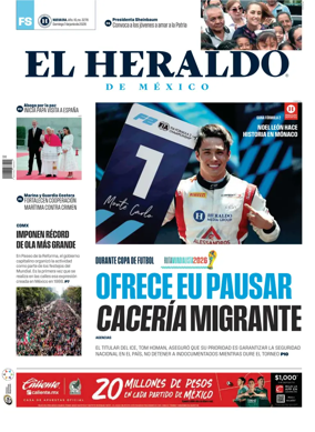 Cover of El Heraldo de Mexico