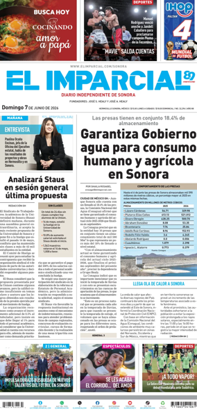Cover of El Imparcial
