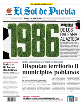 Cover of El Sol de Puebla
