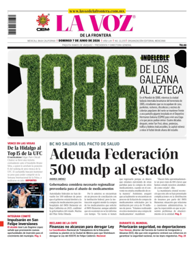 Cover of La Voz de la Frontera