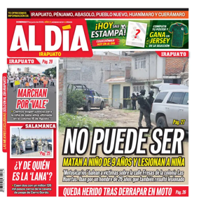 Cover of Periodico Al Dia (Irapuato)