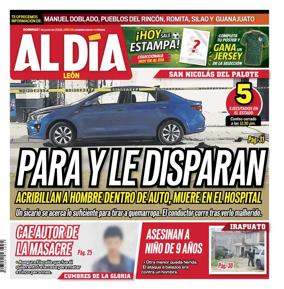 Cover of Periodico Al Dia (Leon)