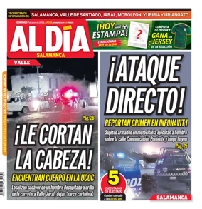 Cover of Periodico Al Dia (Salamanca)