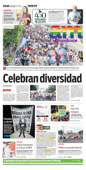 Cover of Periodico AM (Leon)