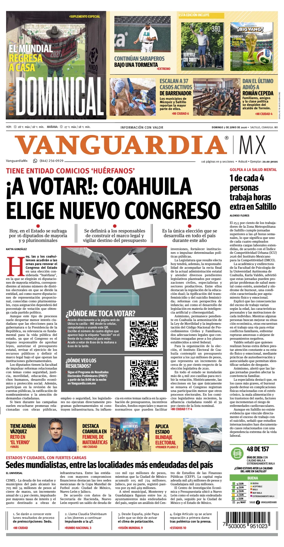 Cover of Vanguardia