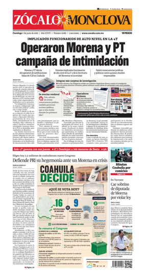 Cover of Zocalo Monclova
