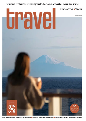Cover of Sunday Star Times Travel