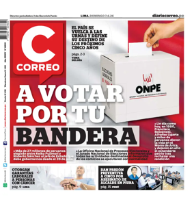 Cover of Diario Correo