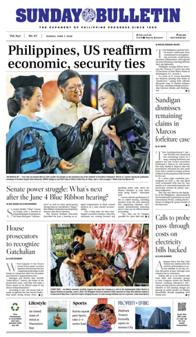 Cover of Manila Bulletin