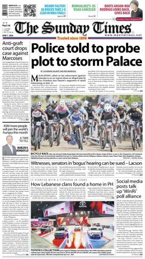 Cover of The Manila Times