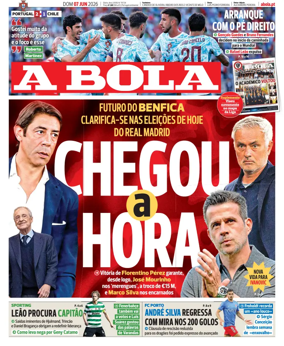 Cover of A BOLA (Portuguese)