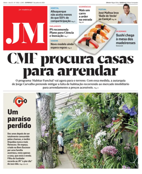 Cover of Jornal Madeira