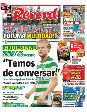 Cover of Record (Portugal)