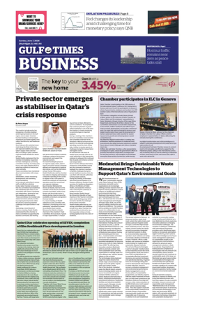 Cover of Gulf Times Business