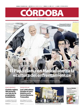 Cover of Diario Cordoba