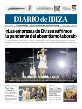 Cover of Diario de Ibiza