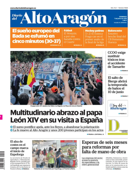 Cover of Diario del Alto Aragon