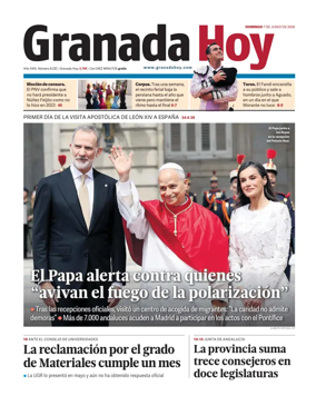 Cover of Granada Hoy