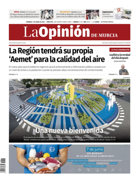 Cover of La Opinion de Murcia