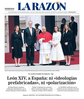 Cover of La Razon (Madrid)