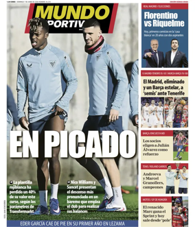 Cover of Mundo Deportivo (Bizkaia-Araba)