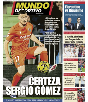 Cover of Mundo Deportivo (Gipuzkoa)