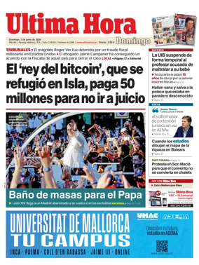 Cover of Ultima Hora