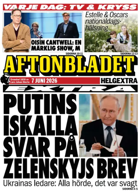 Cover of Aftonbladet