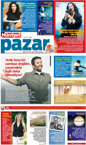 Cover of Hurriyet - Pazar