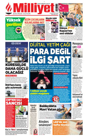Cover of Milliyet
