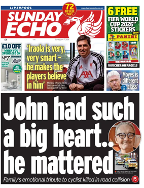Cover of Liverpool Echo