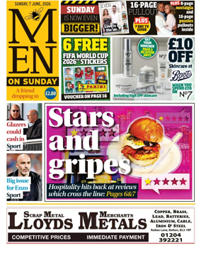 Cover of Manchester Evening News