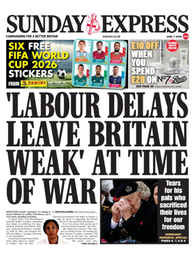 Cover of Sunday Express