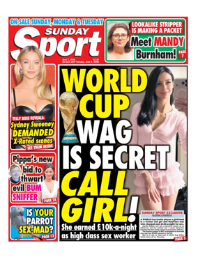 Cover of Sunday Sport