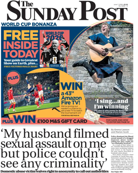Cover of The Sunday Post (Dundee)