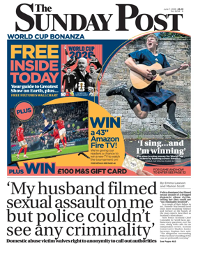 Cover of The Sunday Post (Newcastle)