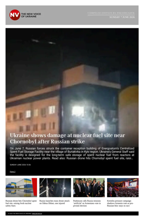 Cover of The New Voice of Ukraine