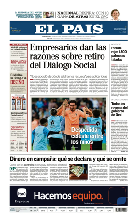 Cover of El Pais (Uruguay)